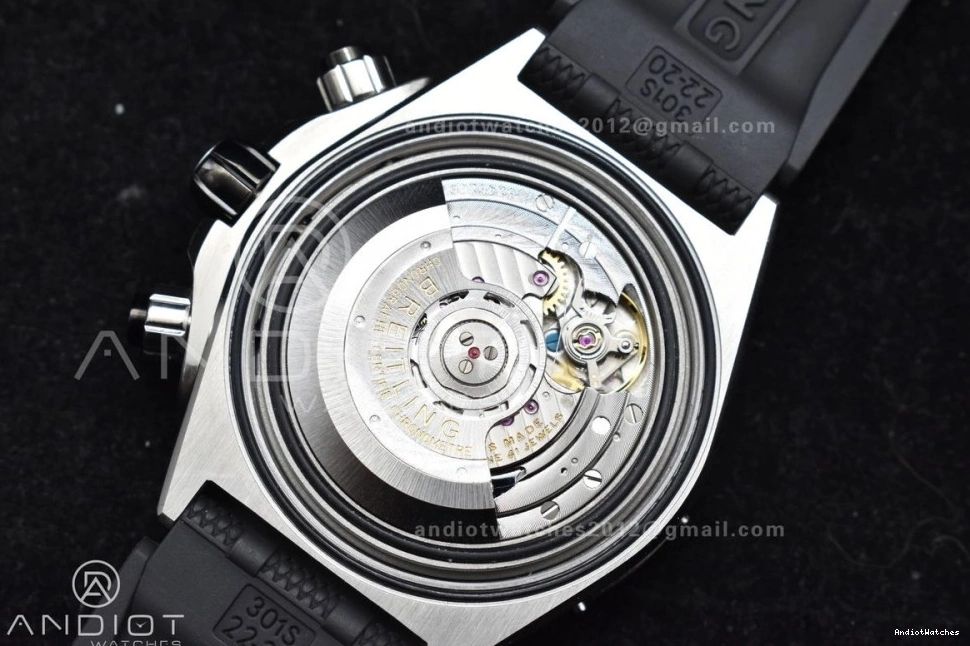 Robber 1:1 On Chronomat SS Edition Colorful 536 44mm A BLSF Best B01 Dial Bracelet Green 0916
